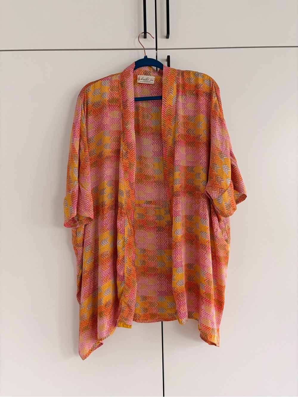 Kantha Bae Silk Shortie Kimono